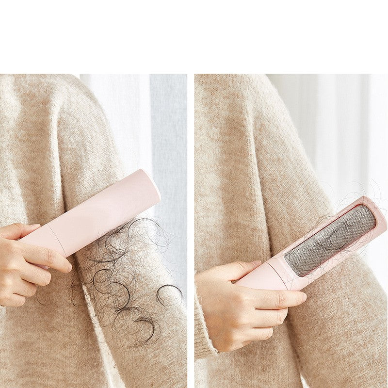 Portable 2-1 Reusable Pet Hair Remover Brush Lint Roller