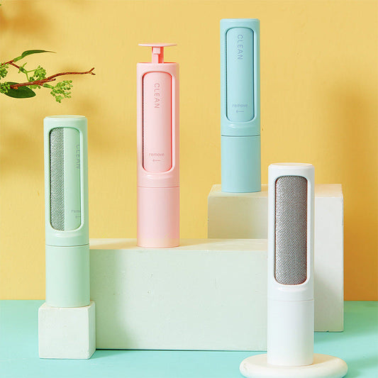 Portable 2-1 Reusable Pet Hair Remover Brush Lint Roller